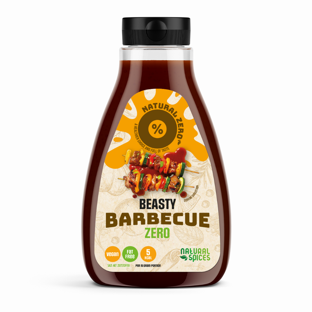 Natural zero Beasty BBQ saus