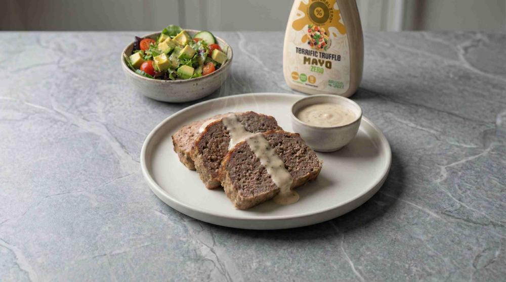 gebraden gehakt recept met truffel mayo