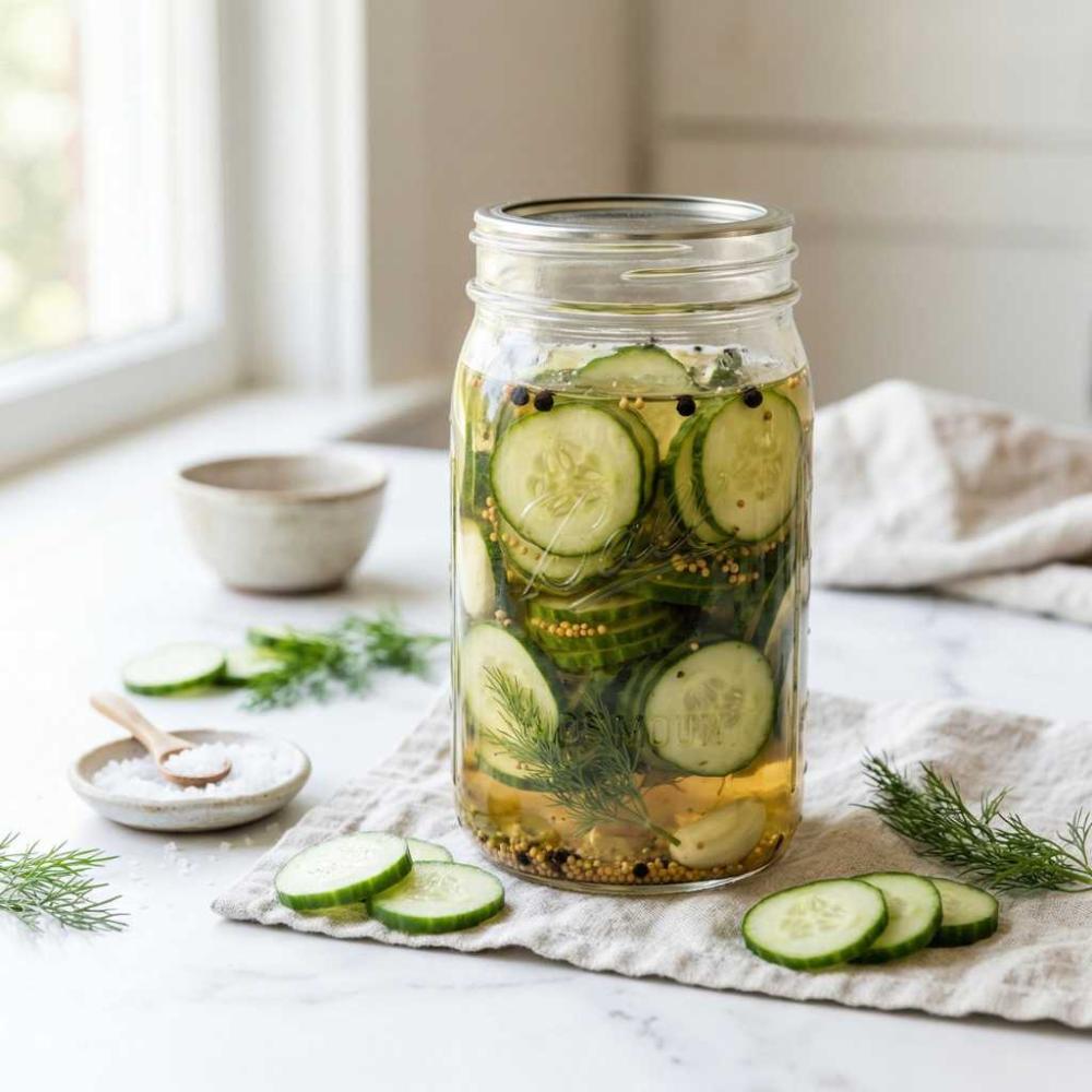 ingemaakte komkommer