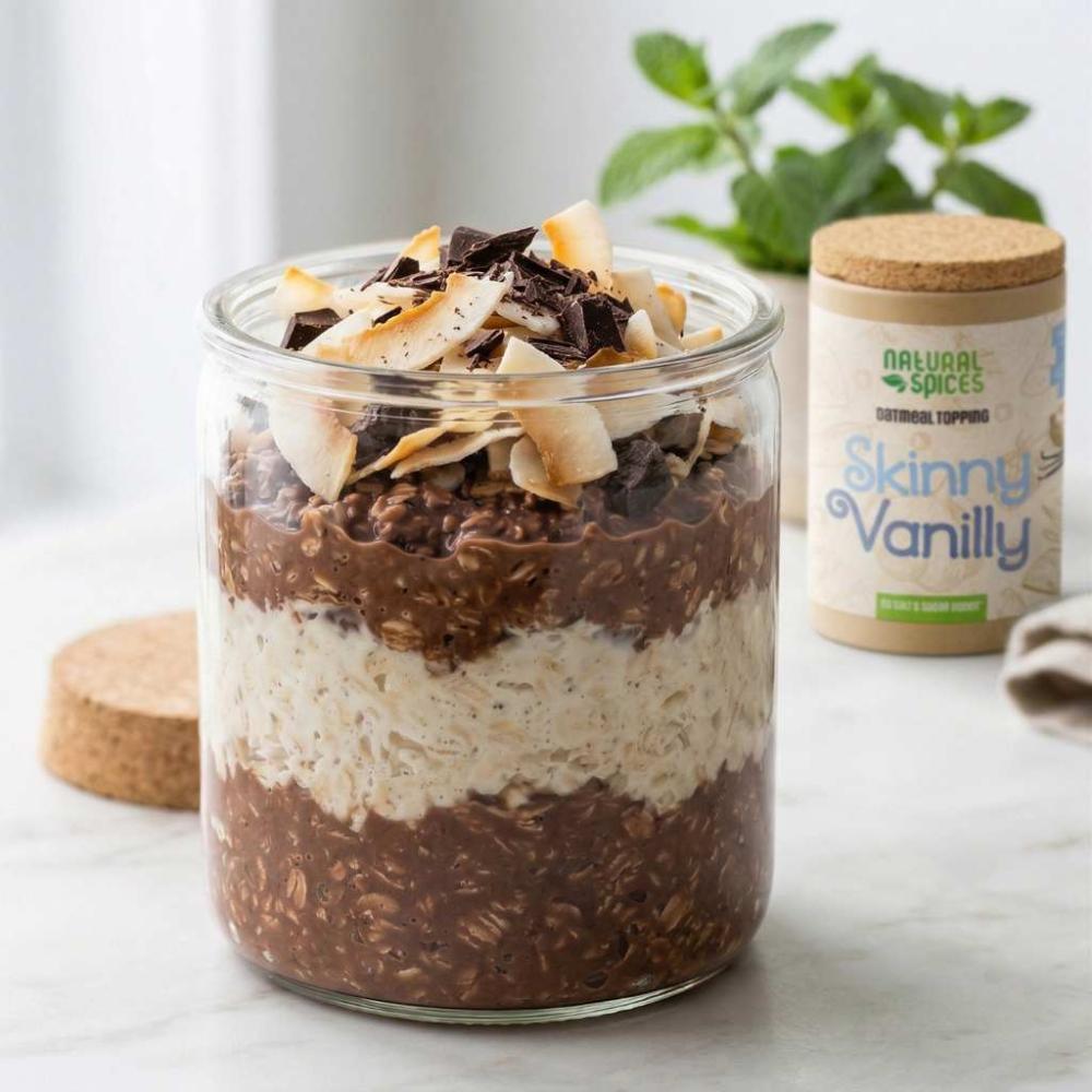 overnight oats bounty style