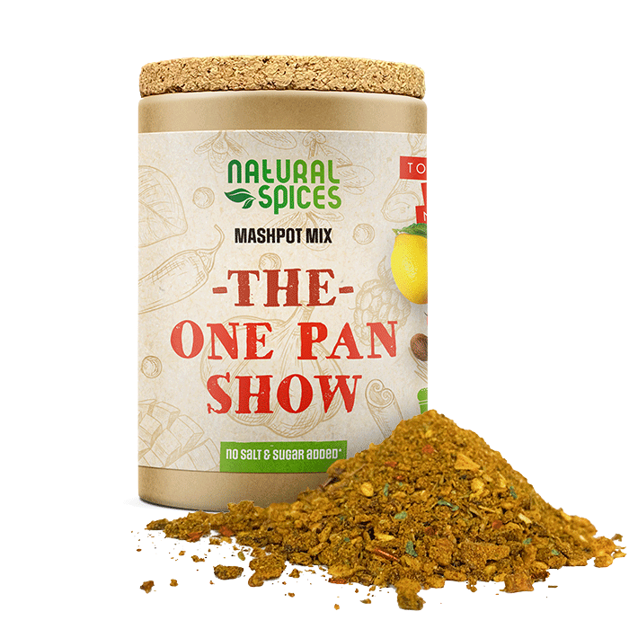 Natural Spices - The One Pan Show - Stamppotkruiden, zonder toegevoegde zout of suiker