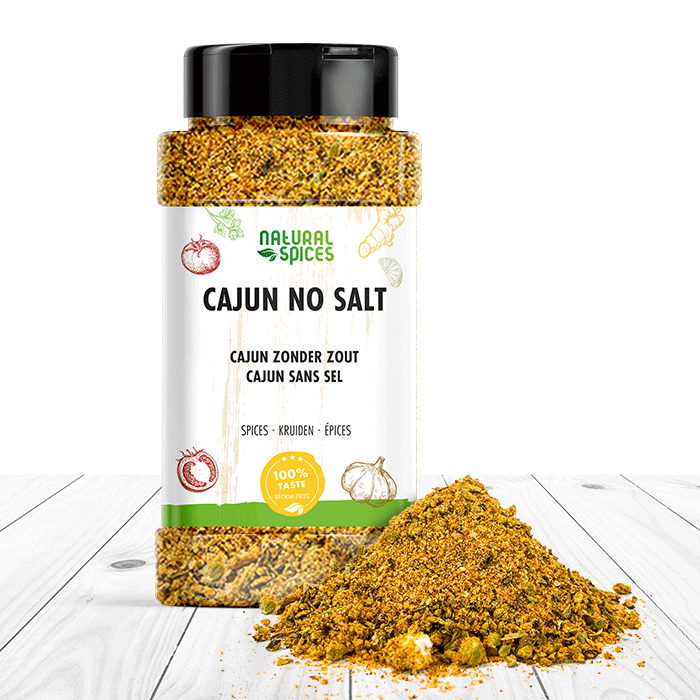 cajun kruiden zonder zout strooibus