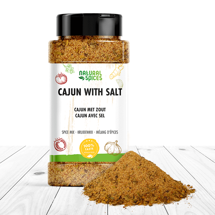 Cajun kruidenmix met zout