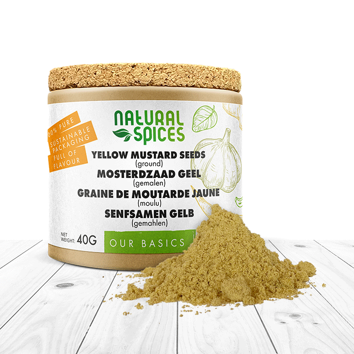 mosterdzaad gemalen potje 40 gram