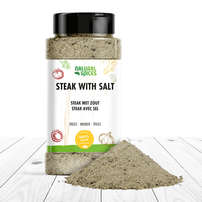 steak kruiden met zout
