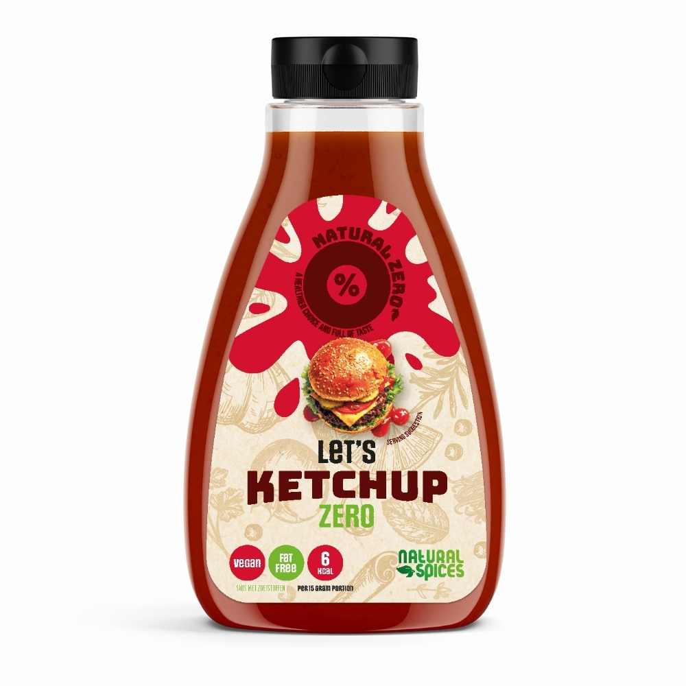 Let’s Ketchup Low Calorie Saus - Natural Spices