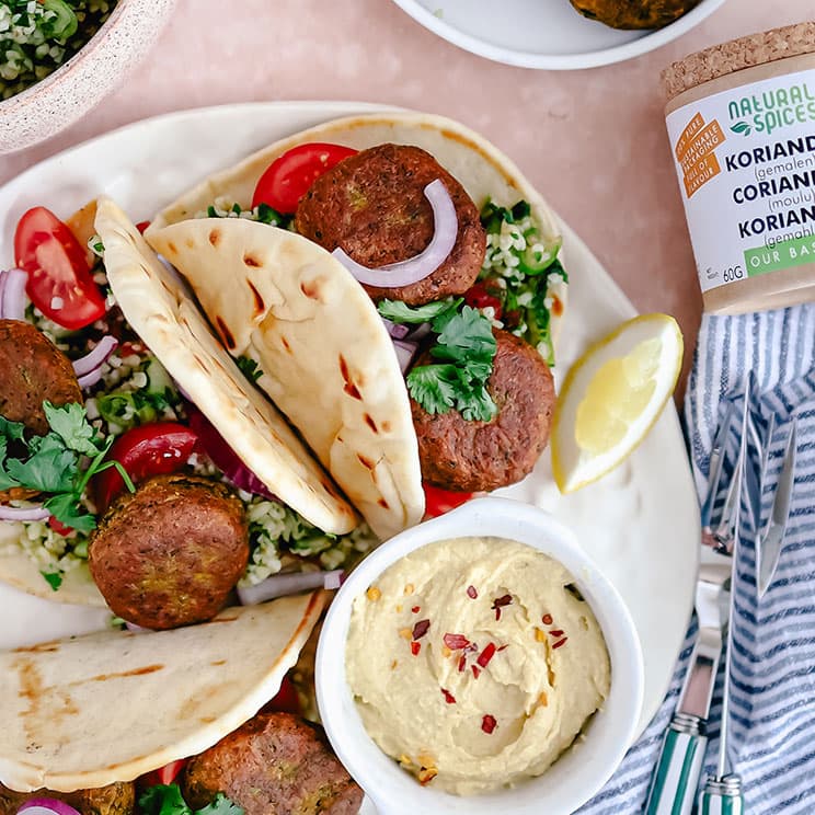 zelfgemaakte falafel