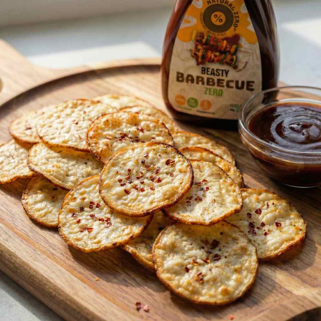 Cottage Cheese Chips uit de Airfryer